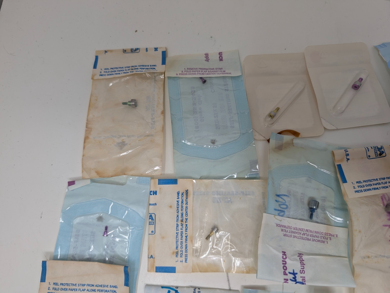 Lot of Nobel Biocare Implant Screws In Sterile Bags (G4)