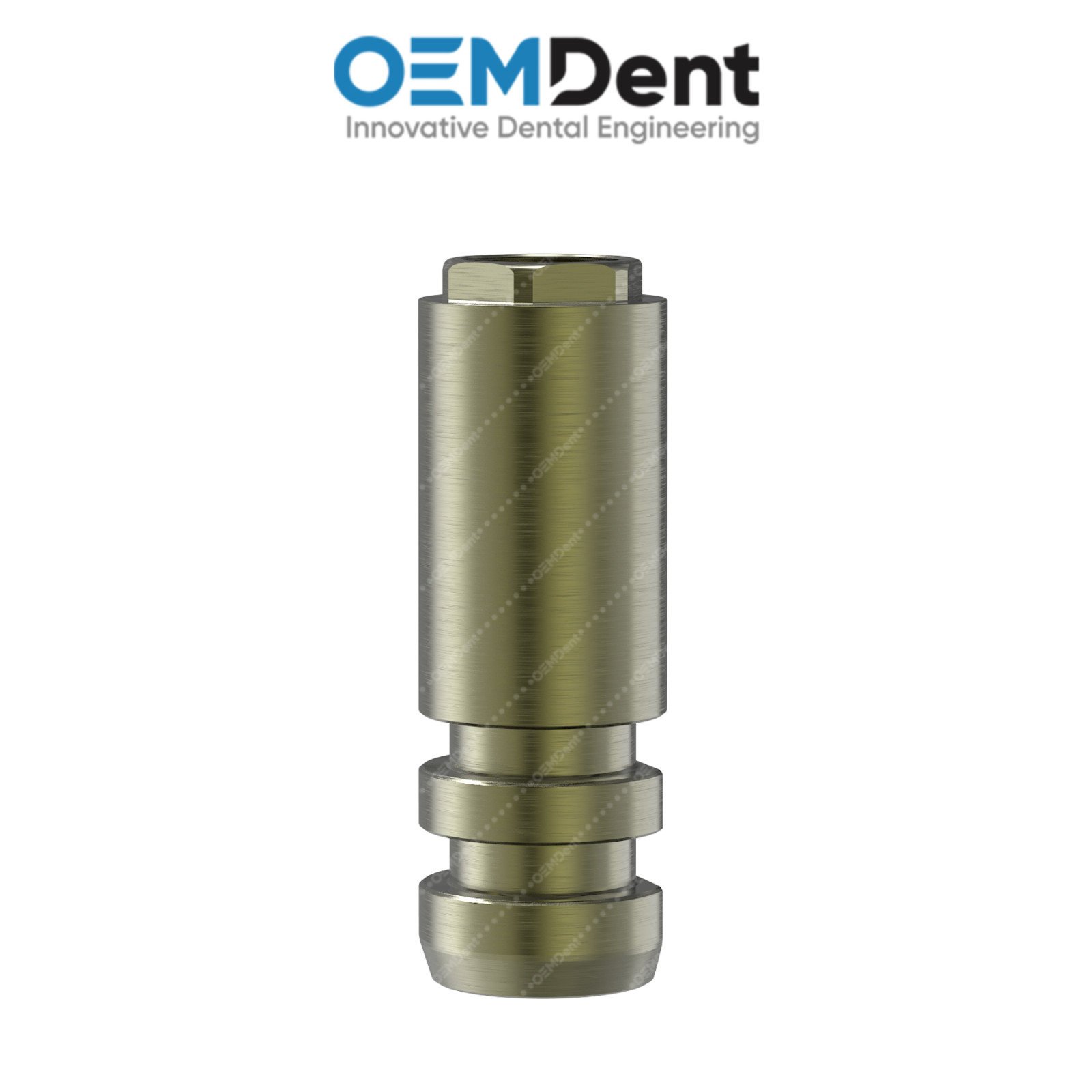 Dental Fixture Analog RP Ø4.1mm Compatible Nobel Brånemark® External Hex
