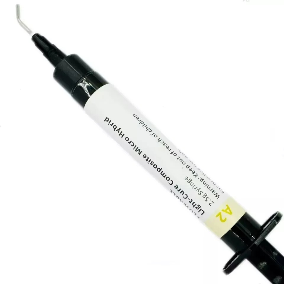 Dental Composite Resin Light Cure White Veneer Hybrid Aesthetic teeth resin 2.5g