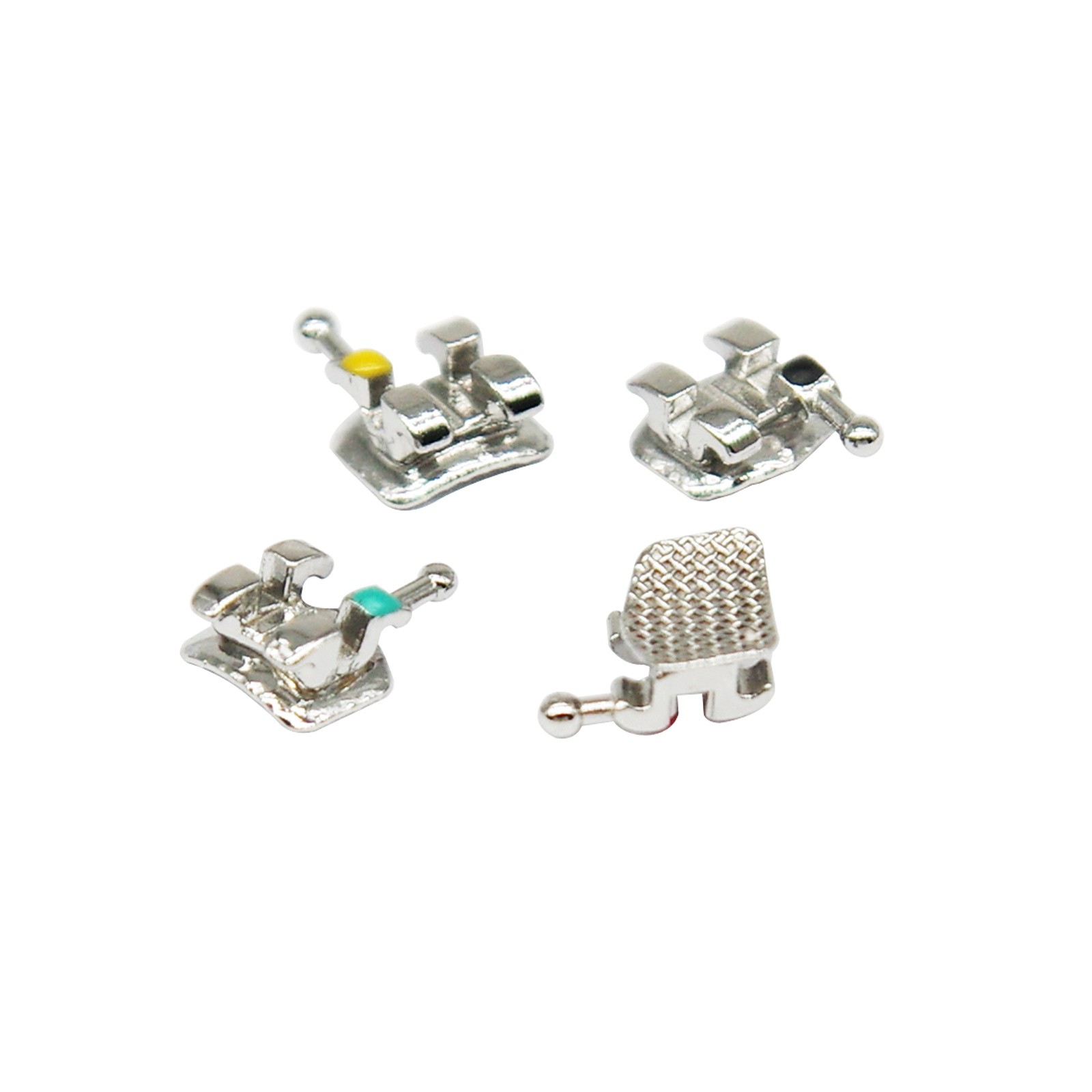 MacDent Dental Orthodontic Metal Brackets Braces Standard MBT 022 Hooks 345/3