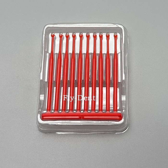 200pc Dental Bonding Stick Rod Restoration Veneer Crown Applicator Adhesive Tip