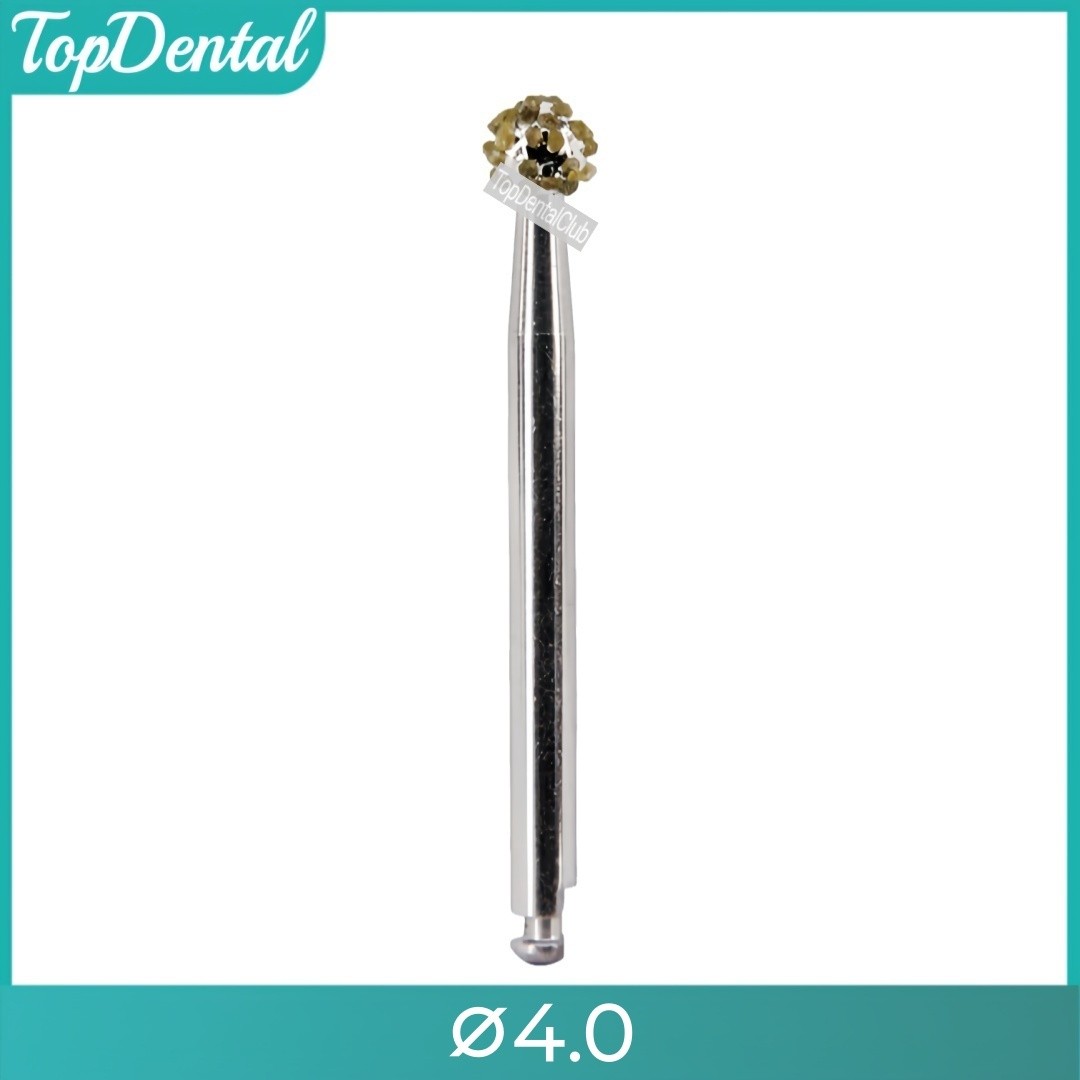 Dental Degranulation Burs Kit Bone Debridement Remove Tissue Debris Remnant Bur