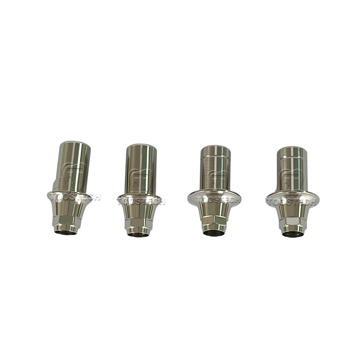 6pcs Dental Digital Ti base CAD CAM Tianium base fits to DIO UF II D4.5/5.5mm