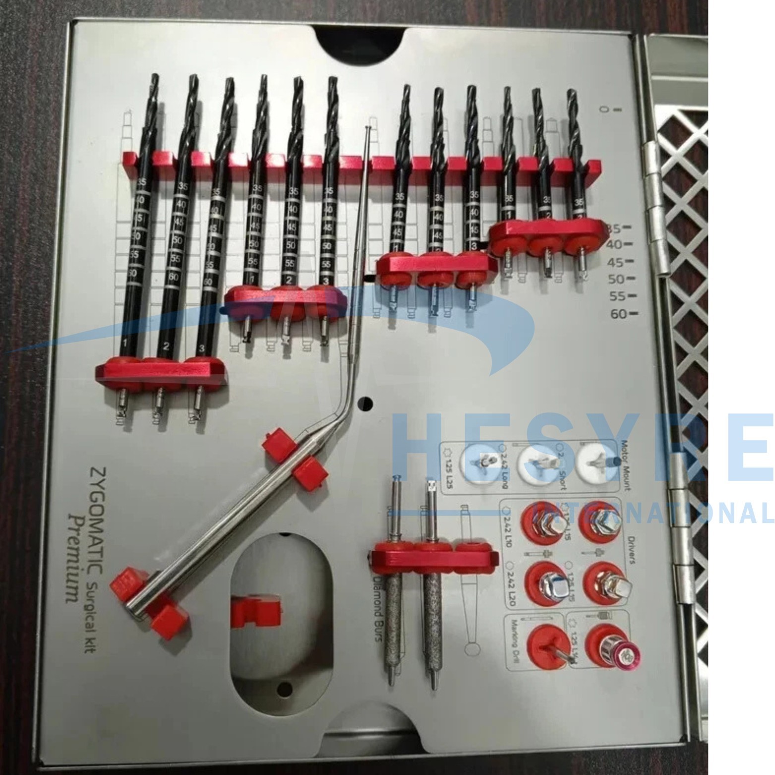 Dental Implant Zygomatic Surgical Kit 26 Pcs