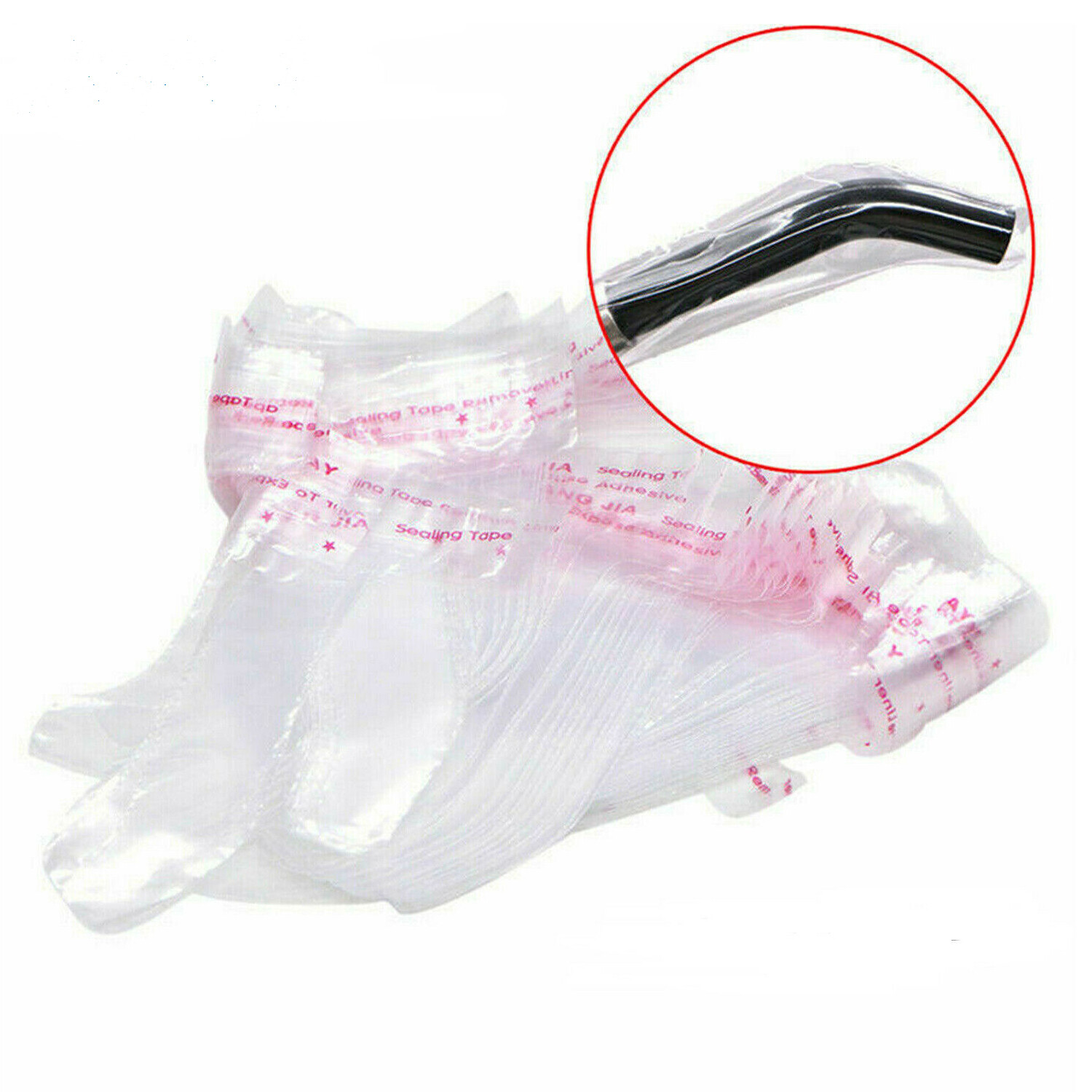 200Pcs Dental Curing Light Head Tip Protective Sleeves Disposable 4.33 ” X 1 “