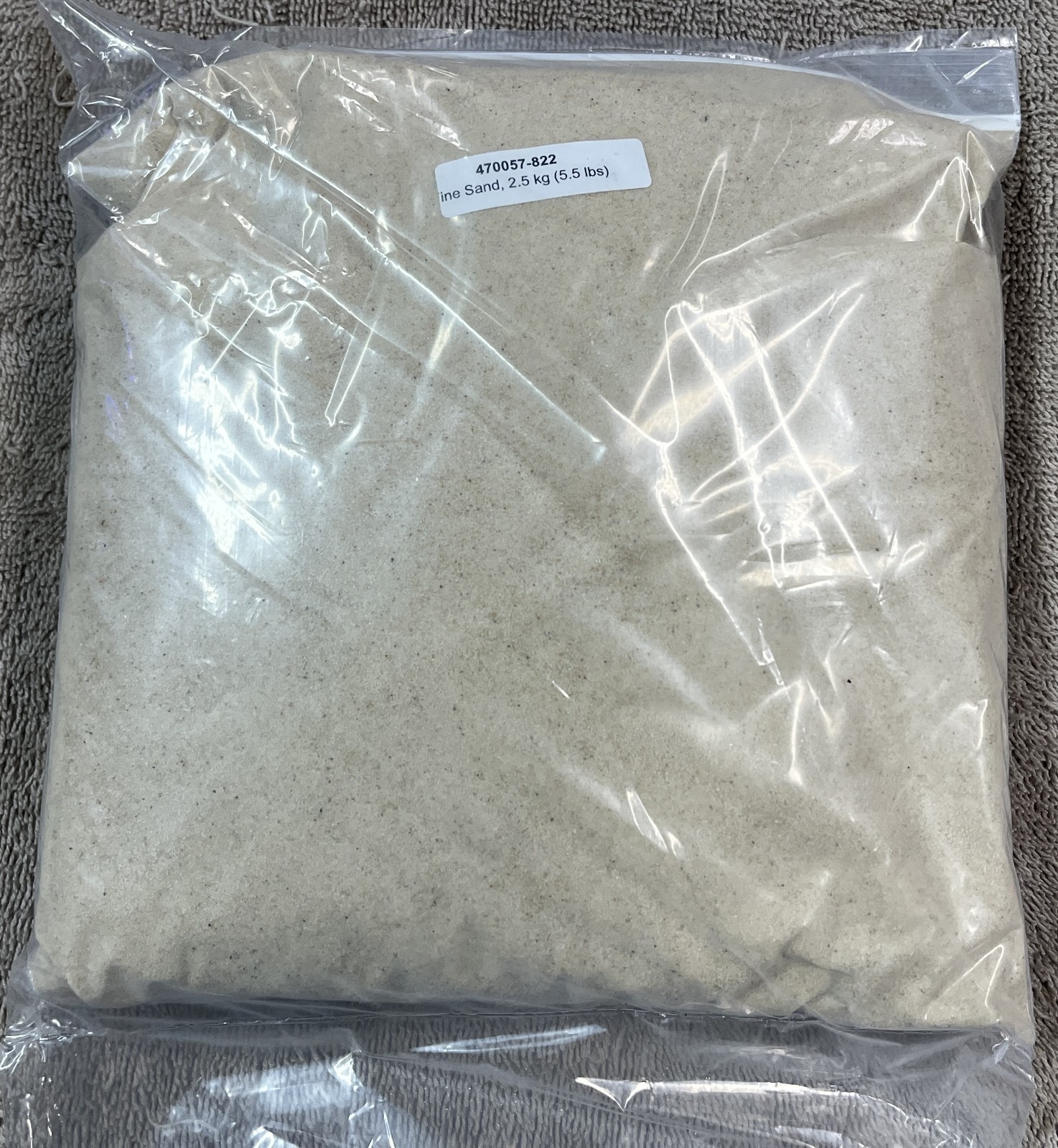 Colonial Scientific Laboratory Testing Supplies – 5.5 Lbs Fine Sand – 470057-822