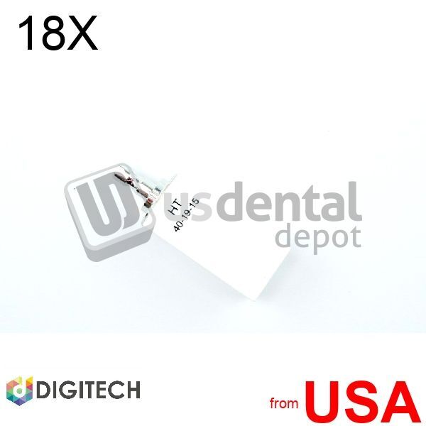 18X LOT of DIGITECH – CEREC MONO HS Dental Zirconia Blocks 40x19x15mm f 101980