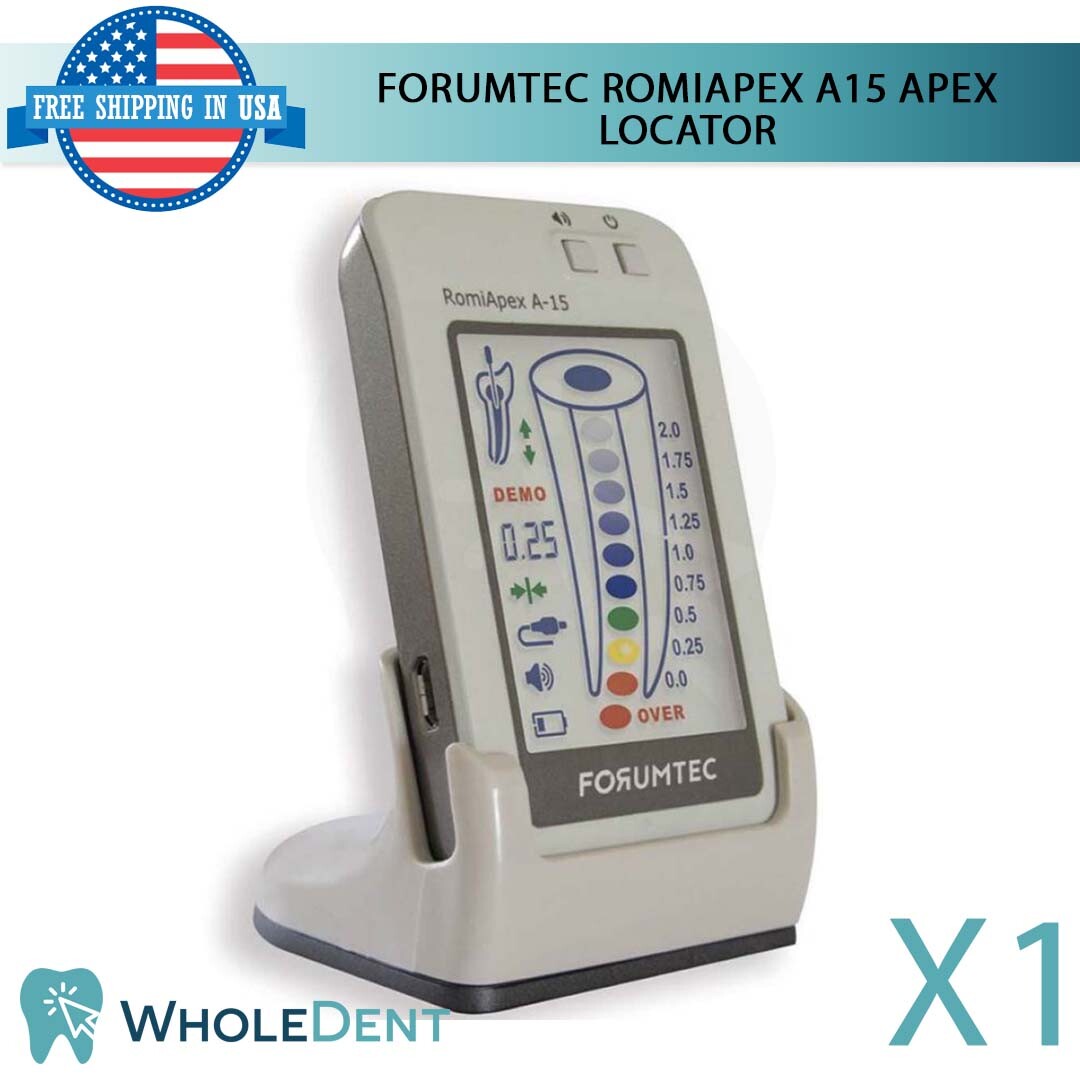 Forumtec RomiApex Apex Locator Dental Device Root Canal Detector Tool Endo