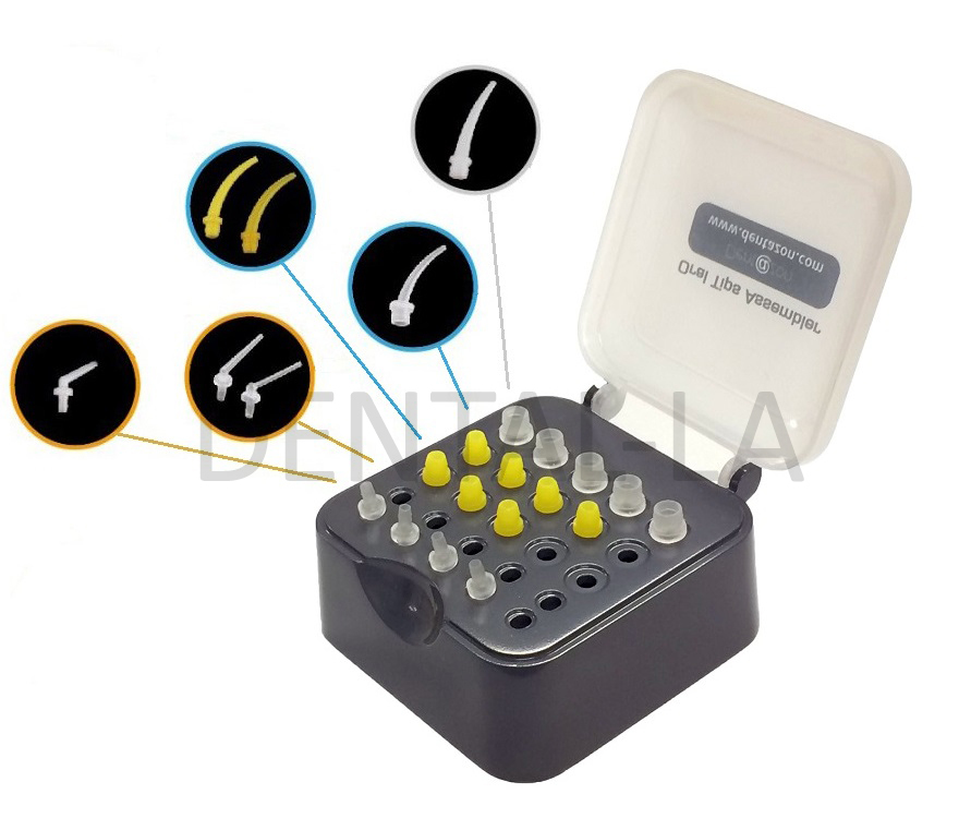 240 pcs Impression Dental HP Mixing Tips 4.2mm Light Body VPS/PVS – DX-Mixer®