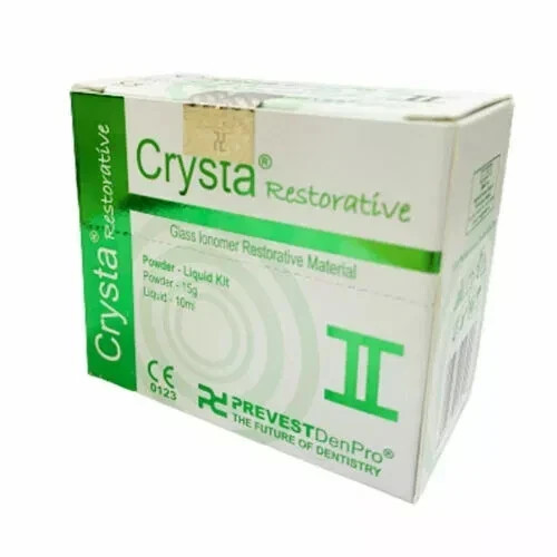 Prevest Denpro Crysta 2 Permanent White Teeth Tooth Filling Kit Repair free ship