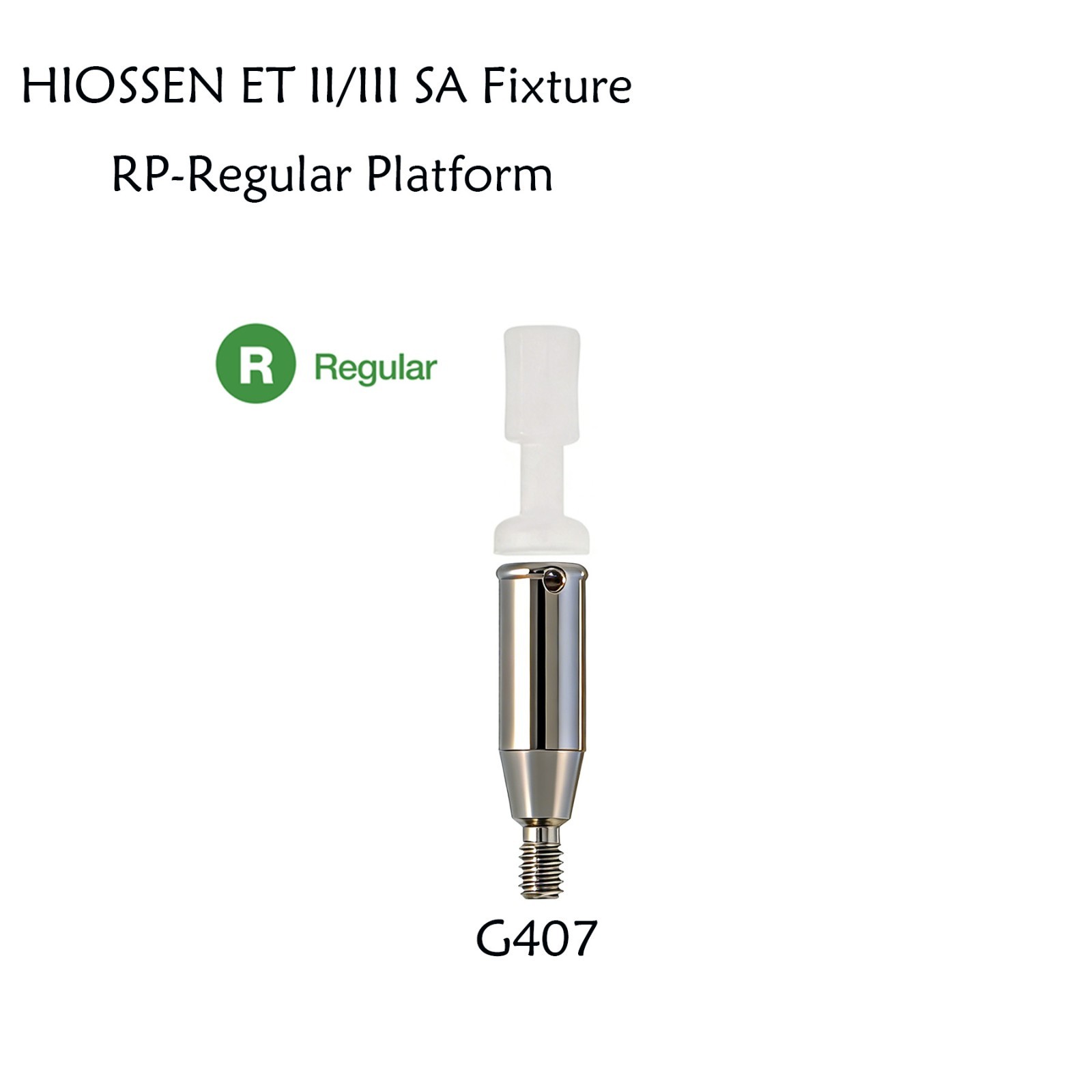 Hiossen Implant System Dental Locator Titanium Abutment Set Regular 1-7.0mm GH