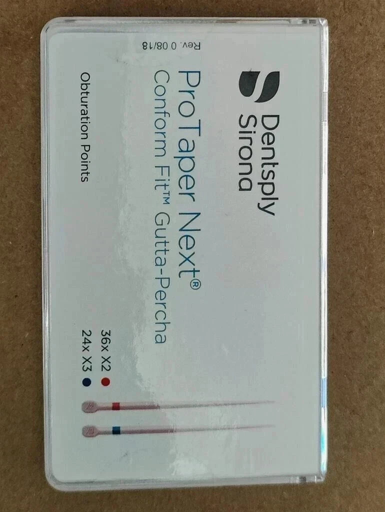 Protaper Next X2-X3 Gutta Percha Points Dentsply Tulsa Dental USTARIFF FREE SHIP