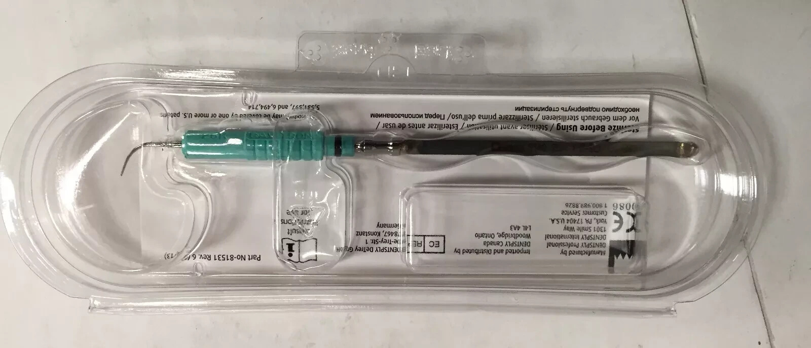 DENTSPLY Cavitron Ultrasonic Insert 25K FSI-SLI-10S SlimLine Focus Spray
