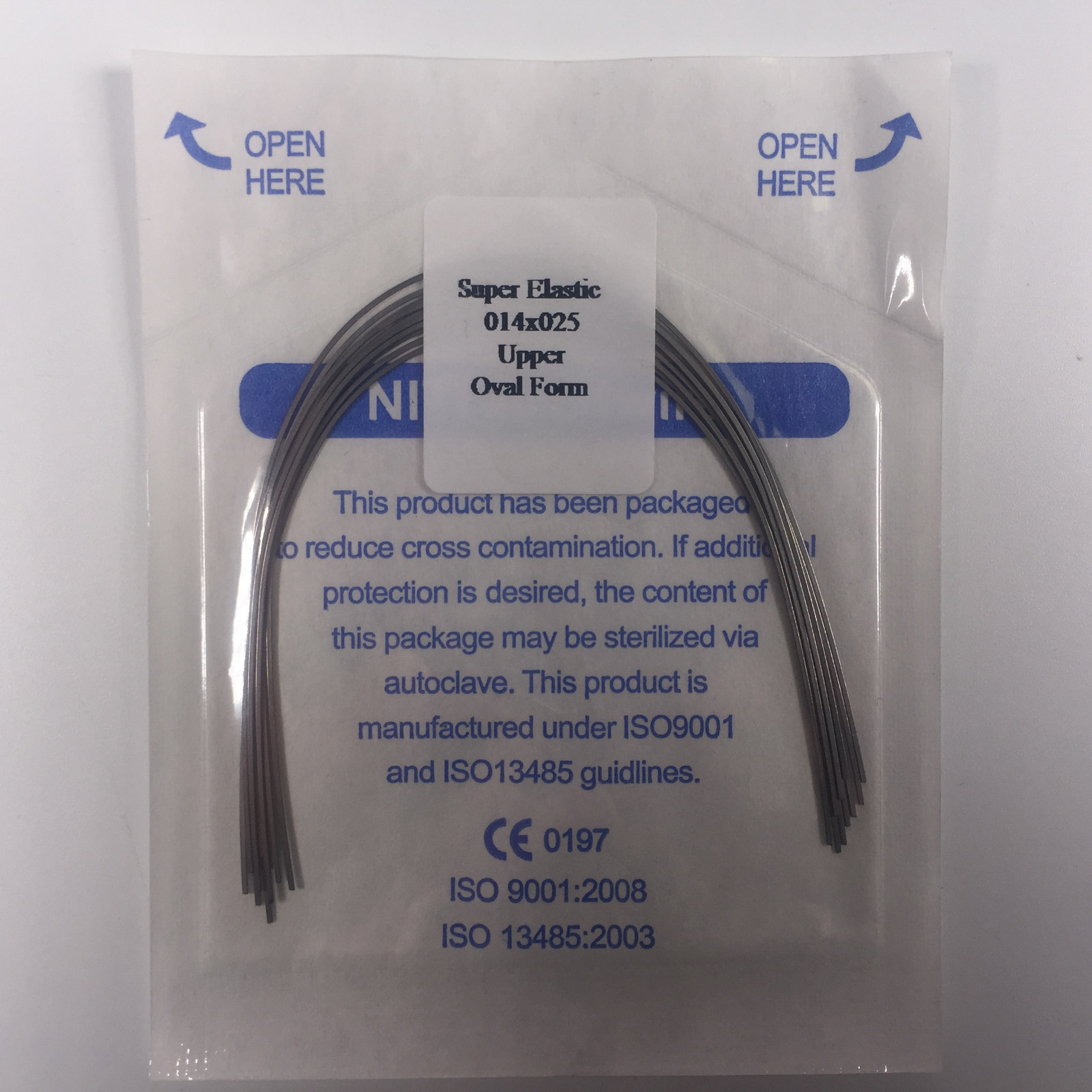 5 Bags Dental Niti Super Elastic Arch Wires Rectangular Ortho Natural/Oval Form