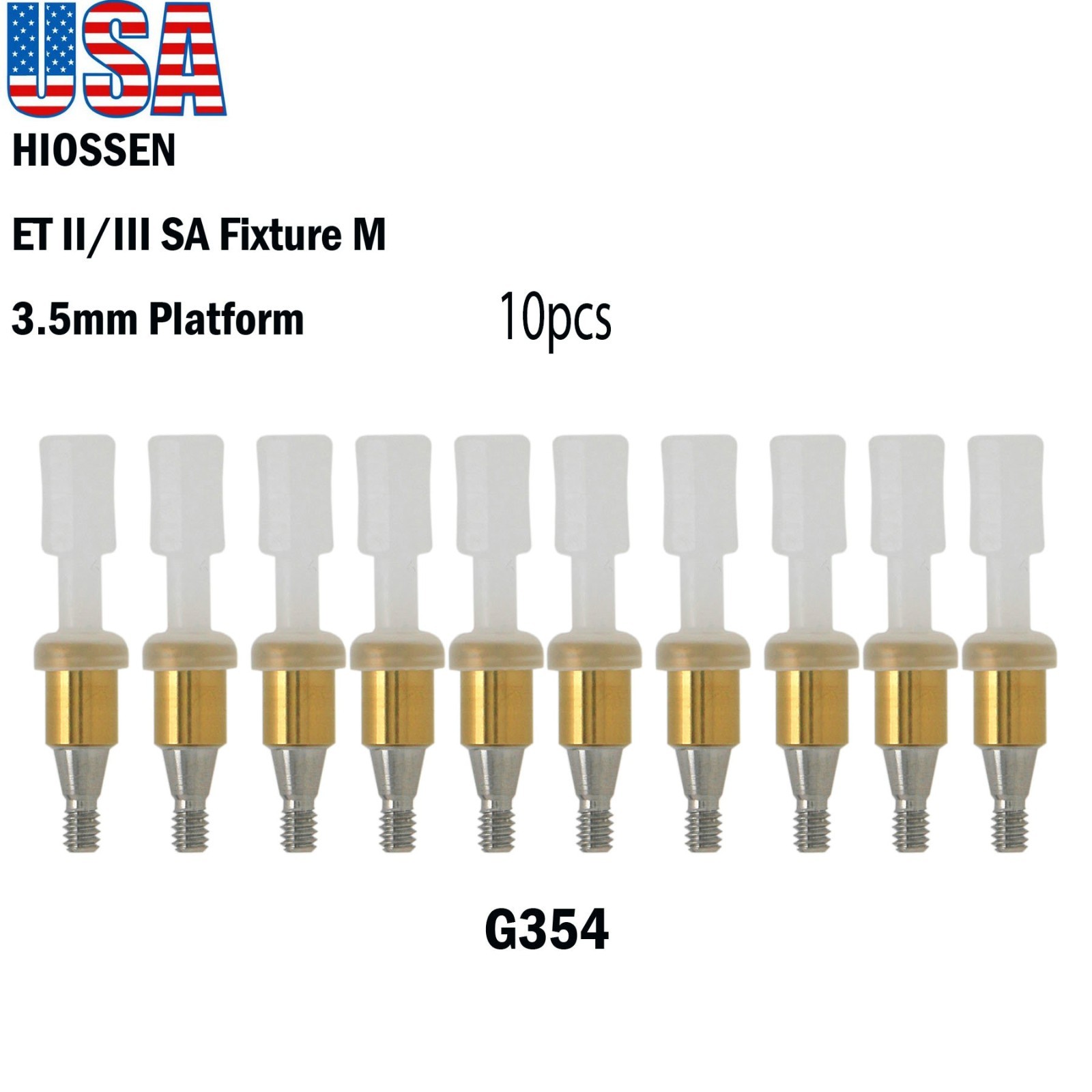 US Osstem HIOSSEN ET Mini Locator Overdenture Abutments Locator Male Cap Tools