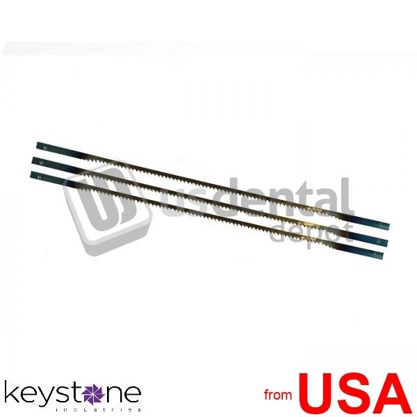 KEYSTONE Pinned Saw Blades – BLUE – 5in x 0.0070in Thick x 0.110 wid 034-1140240