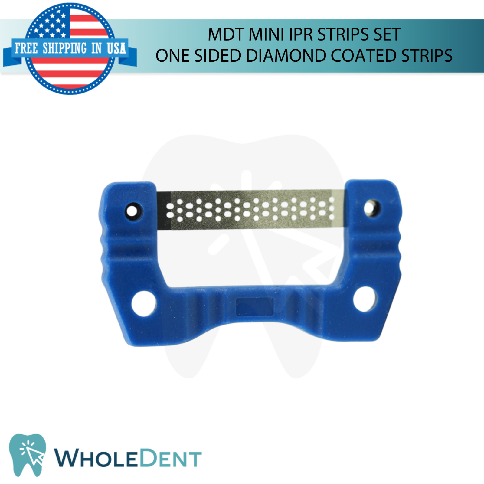 MDT One Sided Diamond Coated IPR Mini Strips Finishing and Polishing Tool