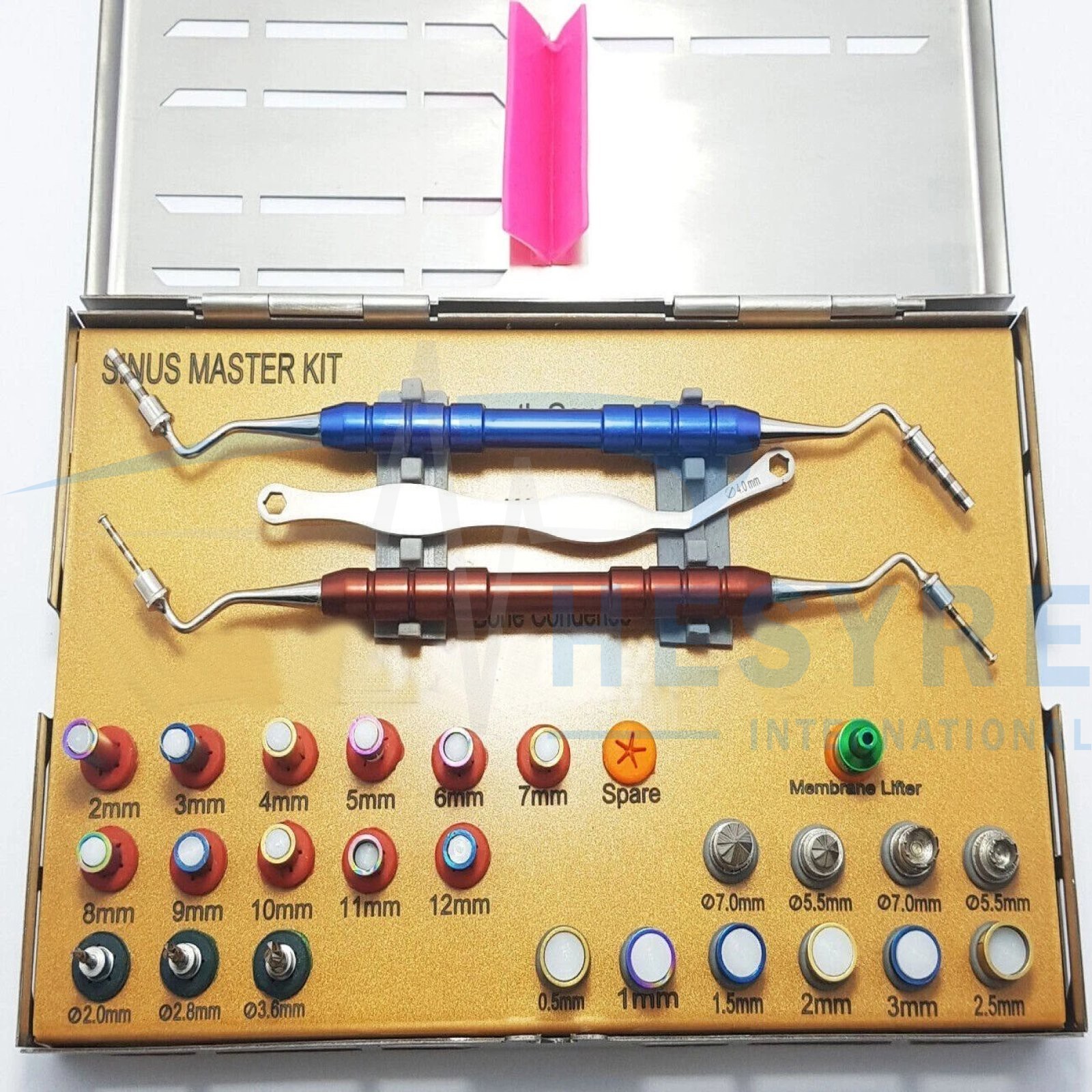 New Sinus Lift Master Kit Dental Surgery Implant instruments 28 Pcs Set