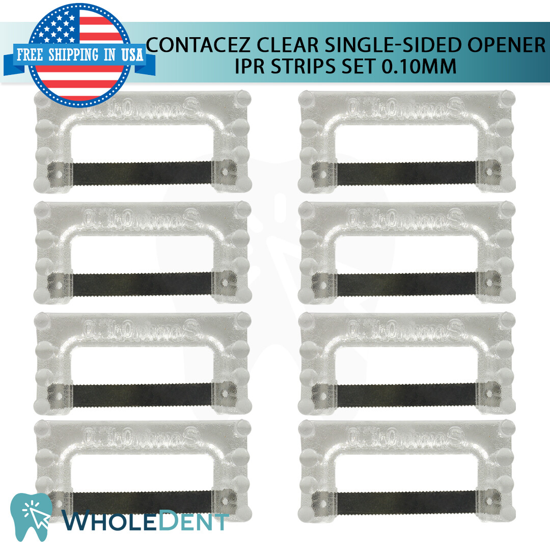 ContacEZ Clear Opener IPR Plus 8 Strips Orthodontic Interproximal Reduction