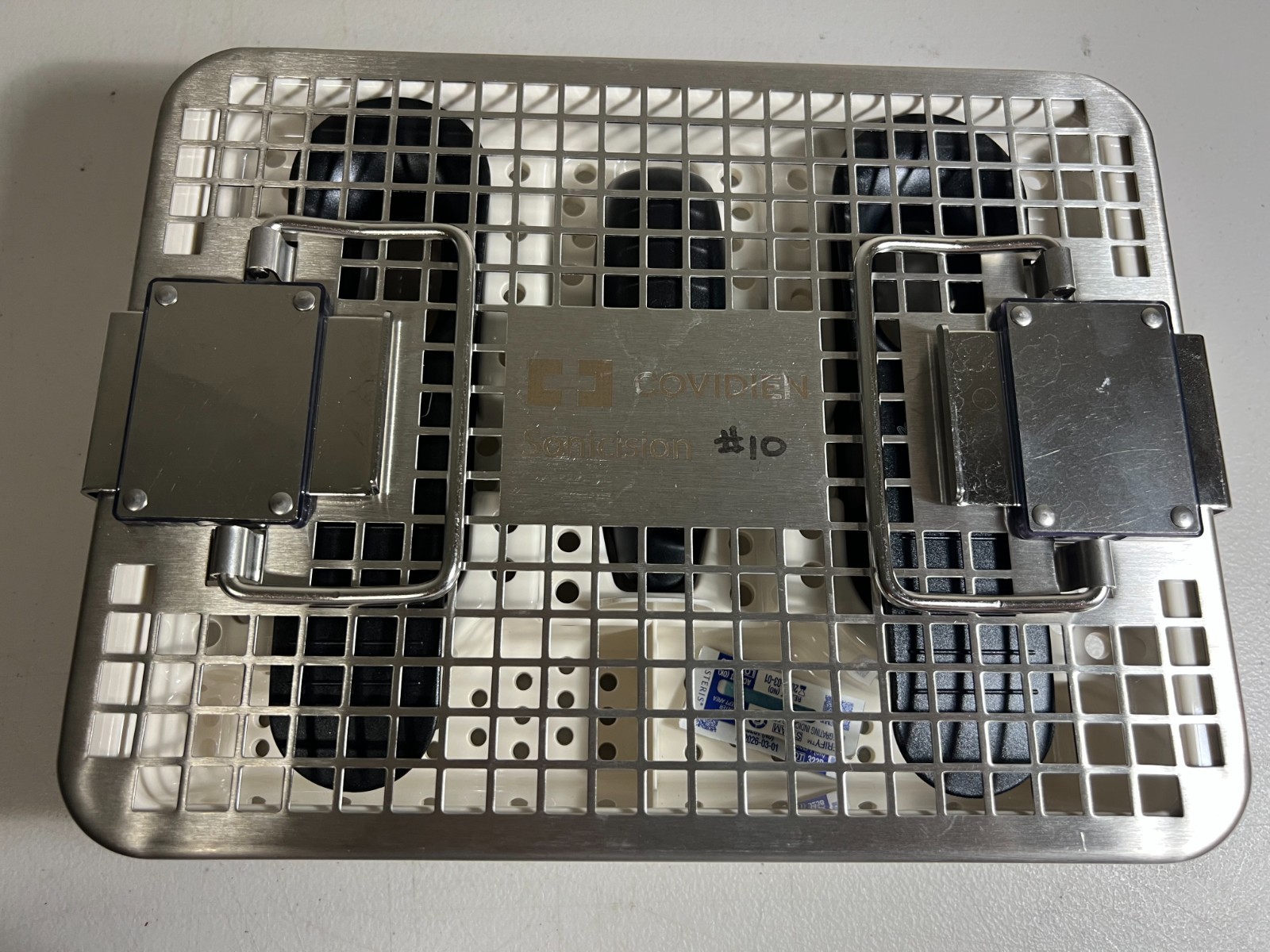 Covidien Sonicision SCGAA & SCBIGA W/ Reusable Sterilization Tray Set.