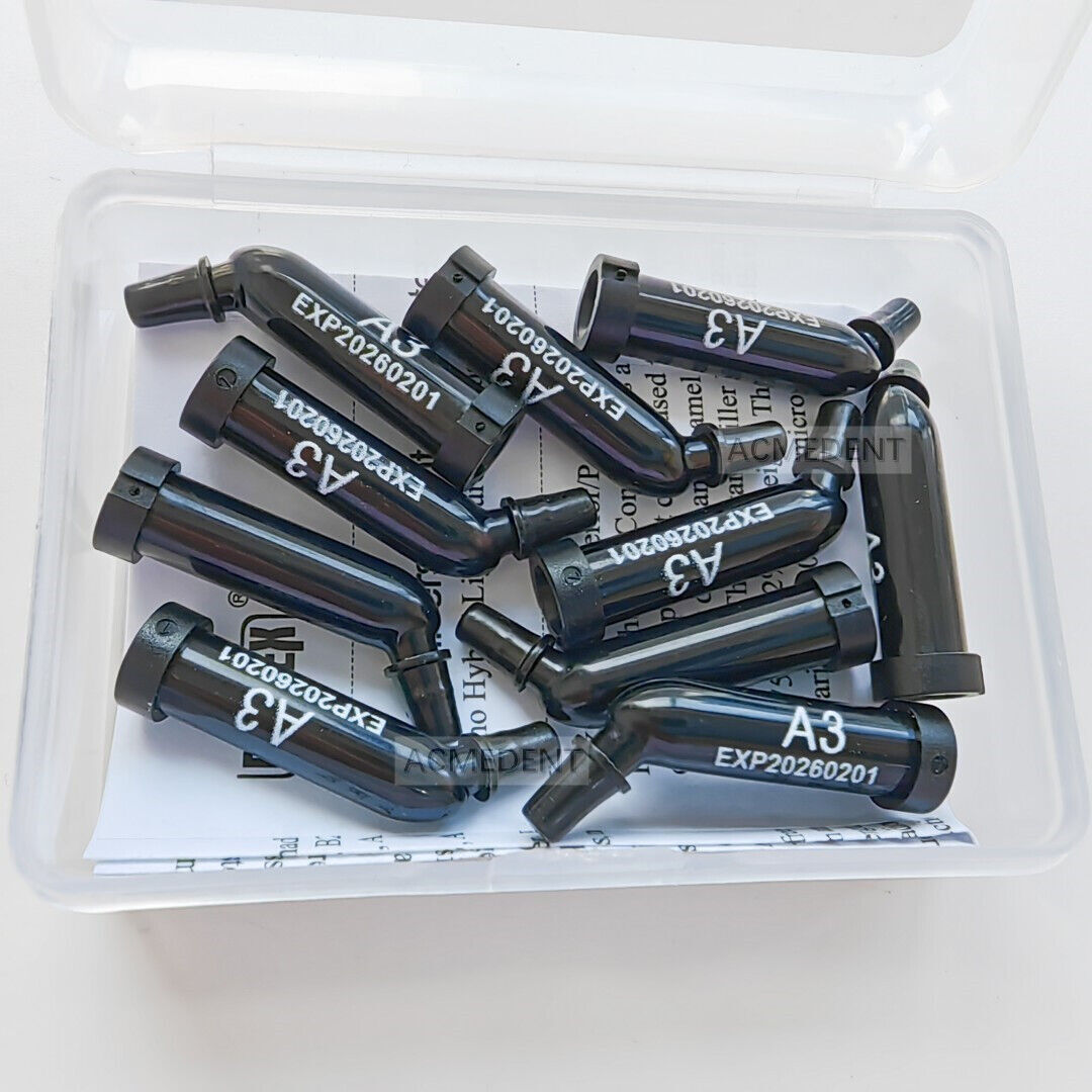 10Pcs Dental Composite Capsules A3 Light Cure Compules Unidose Fits As TPH Kerr
