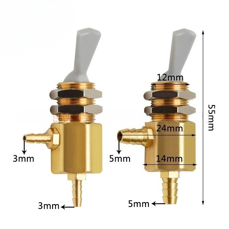4pcs Dental Pulldown Switch Valve Toggle for Dental Chair Unit Water Bottle