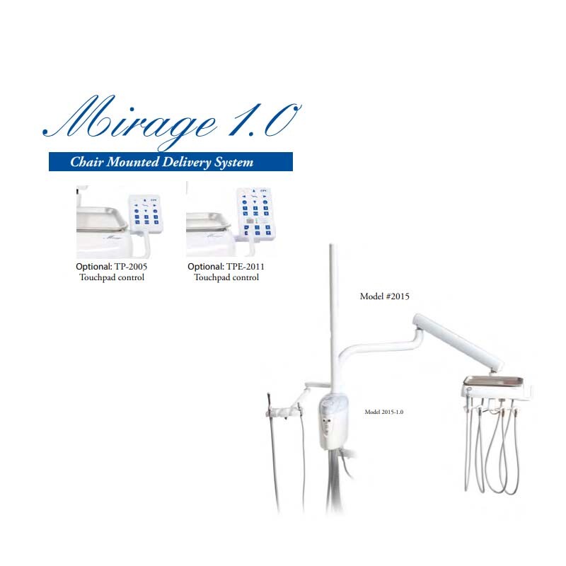 TPC Dental Mirage 1.0 Chair Mounted Delivery System