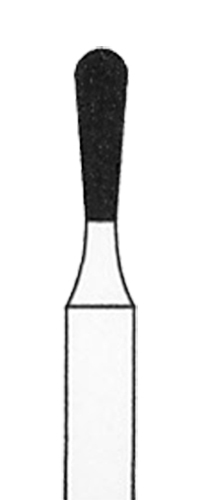 SUPÉR Multi-Use Diamond Burs Pear 830L/012C Coarse Grit (30 Burs)