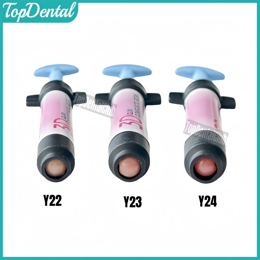Gingiva Colored Dental 3D Gum Composite Resin Gingiva Aesthetic Pink Resin 4g