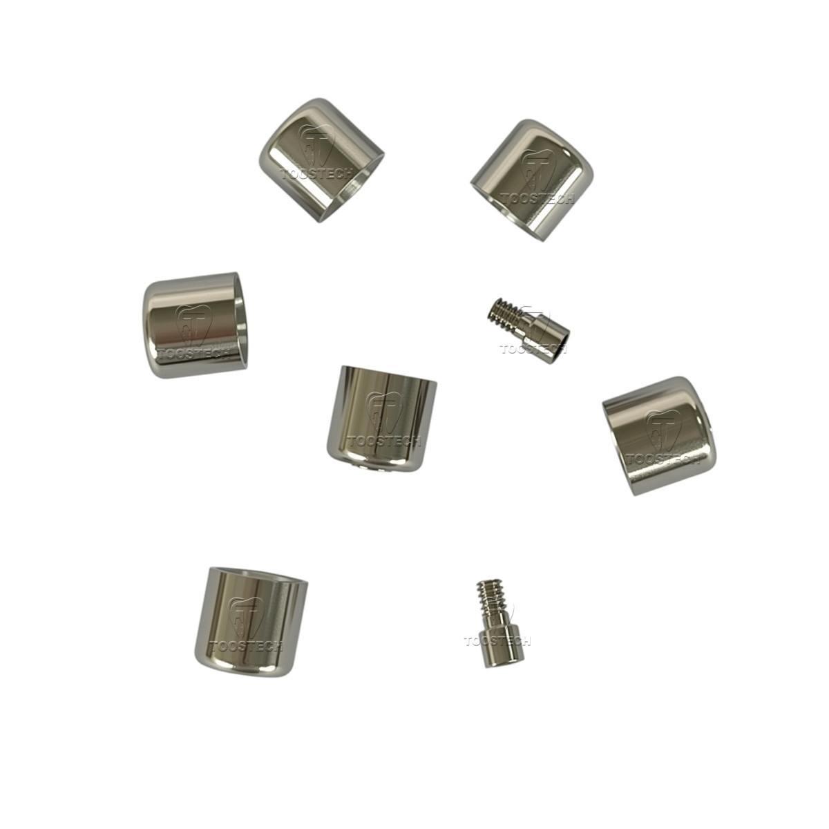 Dental Titanium MU Healing Cap for Multi Unit Abutment fits to Neodent GM