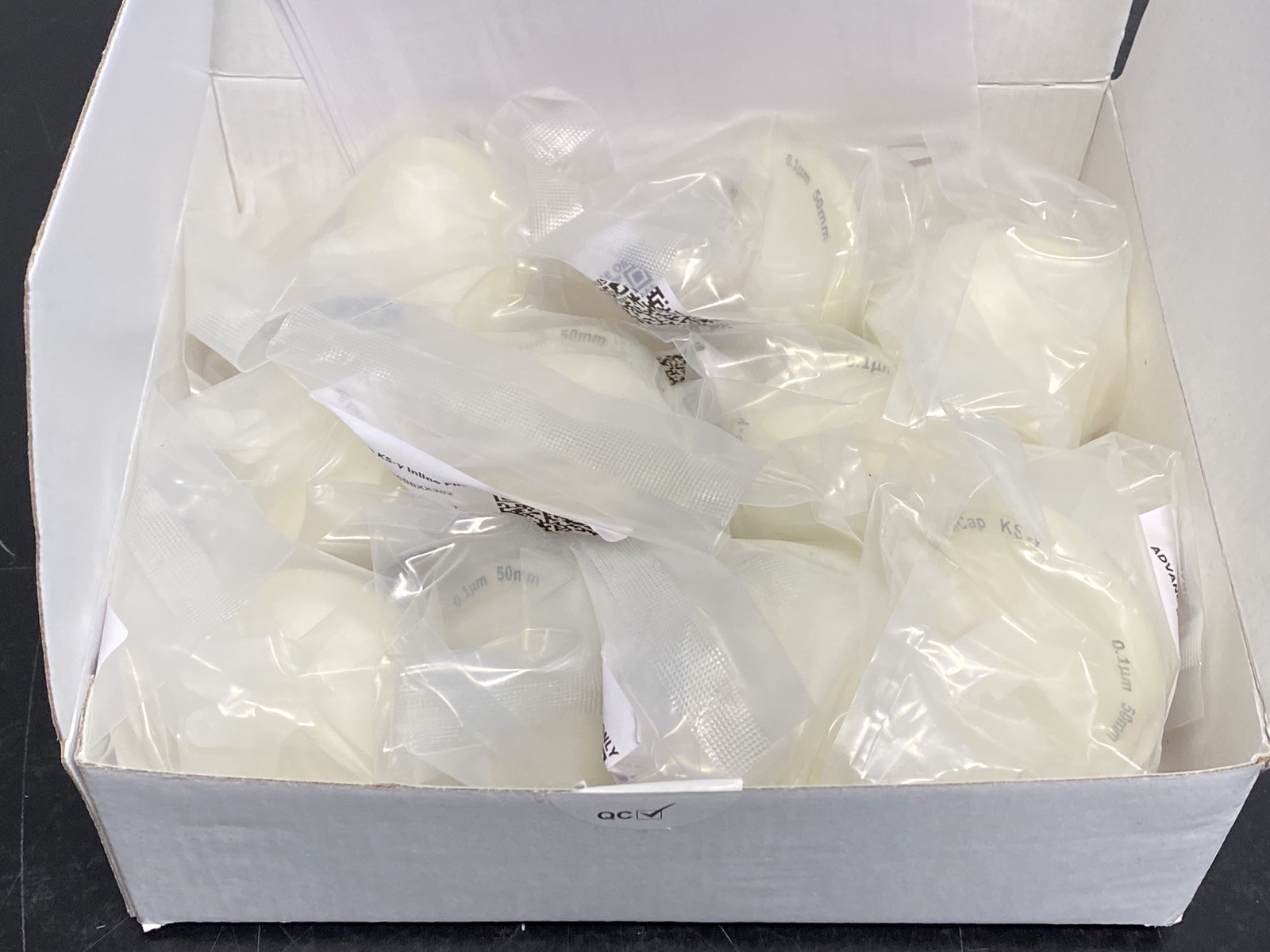 (10) Advanced Microdevices MDI AseptiCap KS-y Inline Filter 50mm VKS11036BBXX302
