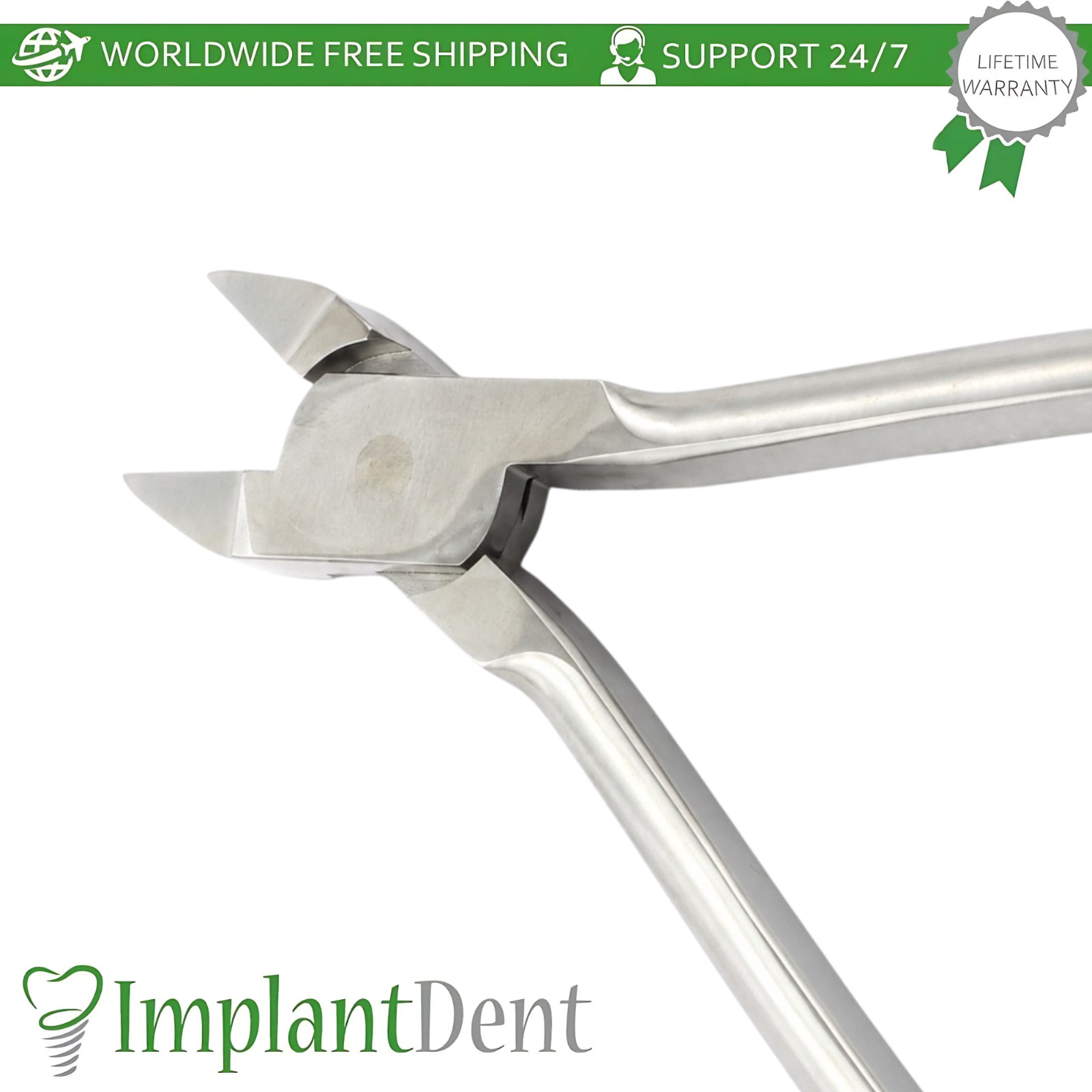 EQ-Line Adams Wire Bending Pliers Stainless Steel with Rectangular Beaks