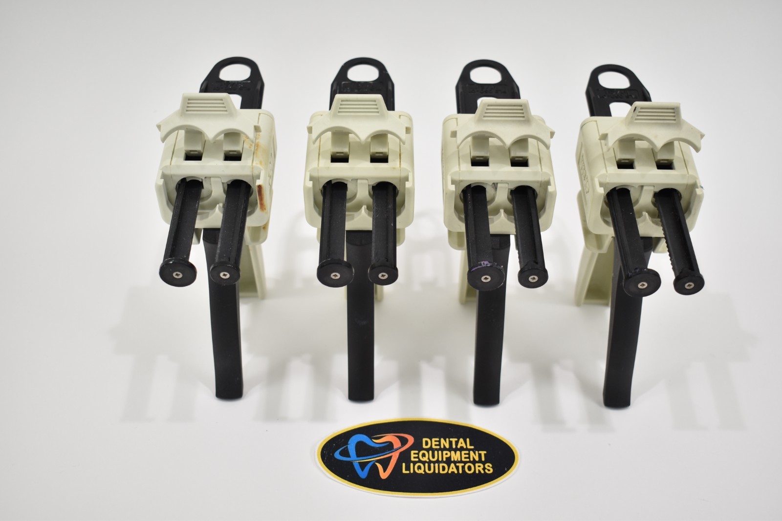 Set of 4 – 3M Dental Impression Material Dispensers Type HP – DS 50 1:1/2:1