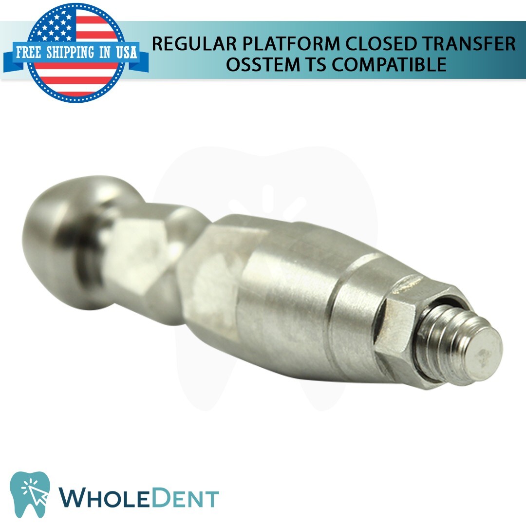 10X Regular Closed Transfer Dental 2.5mm Osstem® TS Hiossen® ET Compatible Hex