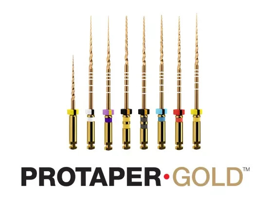 Dentsply Maillefer ProTaper Gold Rotary Files SX 19mm 30 Shaping Files (5-PKS)