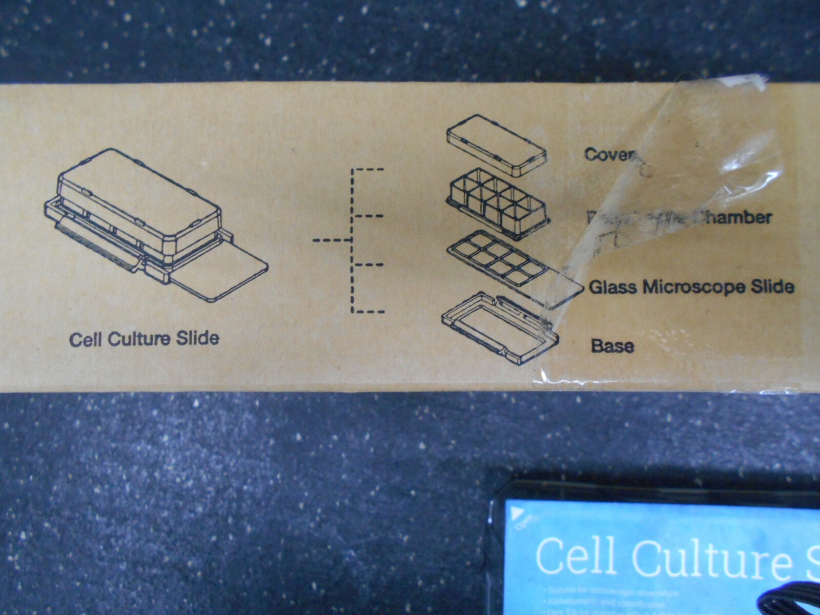 MATTEK CCS 8 STERILE 8 WELL CELL CULTURE SLIDES BOX OF 6