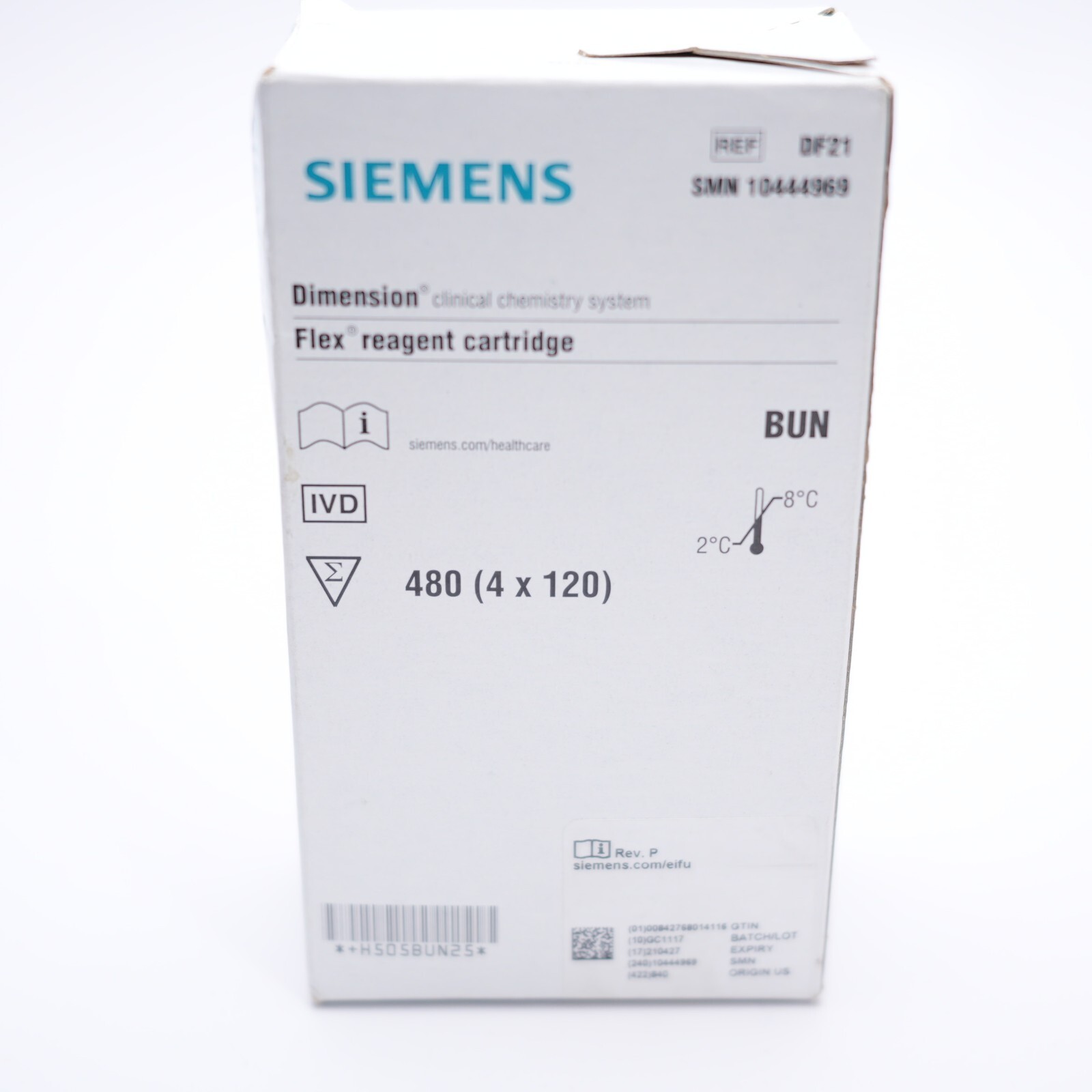 Siemens Dimension Flex Reagent Cartridge Exp 2021 **Set Of 4** DF21 48- 4×120