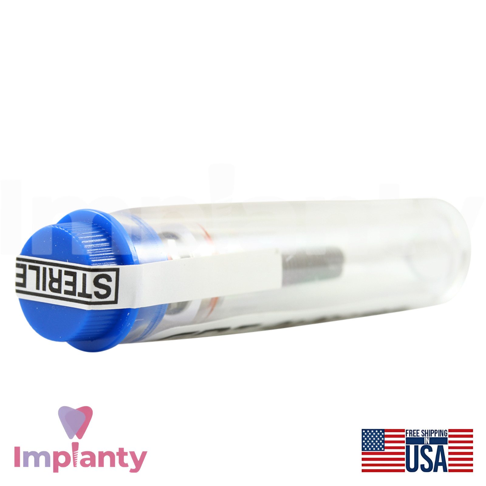 GDT CFI Int Hex 2.42mm Connection Dental Cylindrical Fixture Titanium Set