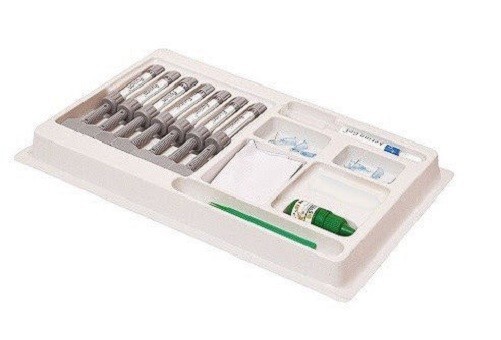 Dental FUSION Light Cured Universal Nano Hybrid 7 Composite , Bonding & Etch Kit
