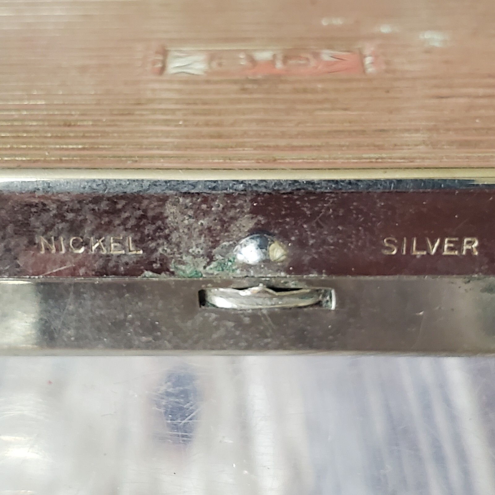 Vtg RARE B&D (Becton Dickinson) Hypodermic Needle Silver / Nickel Carry Case