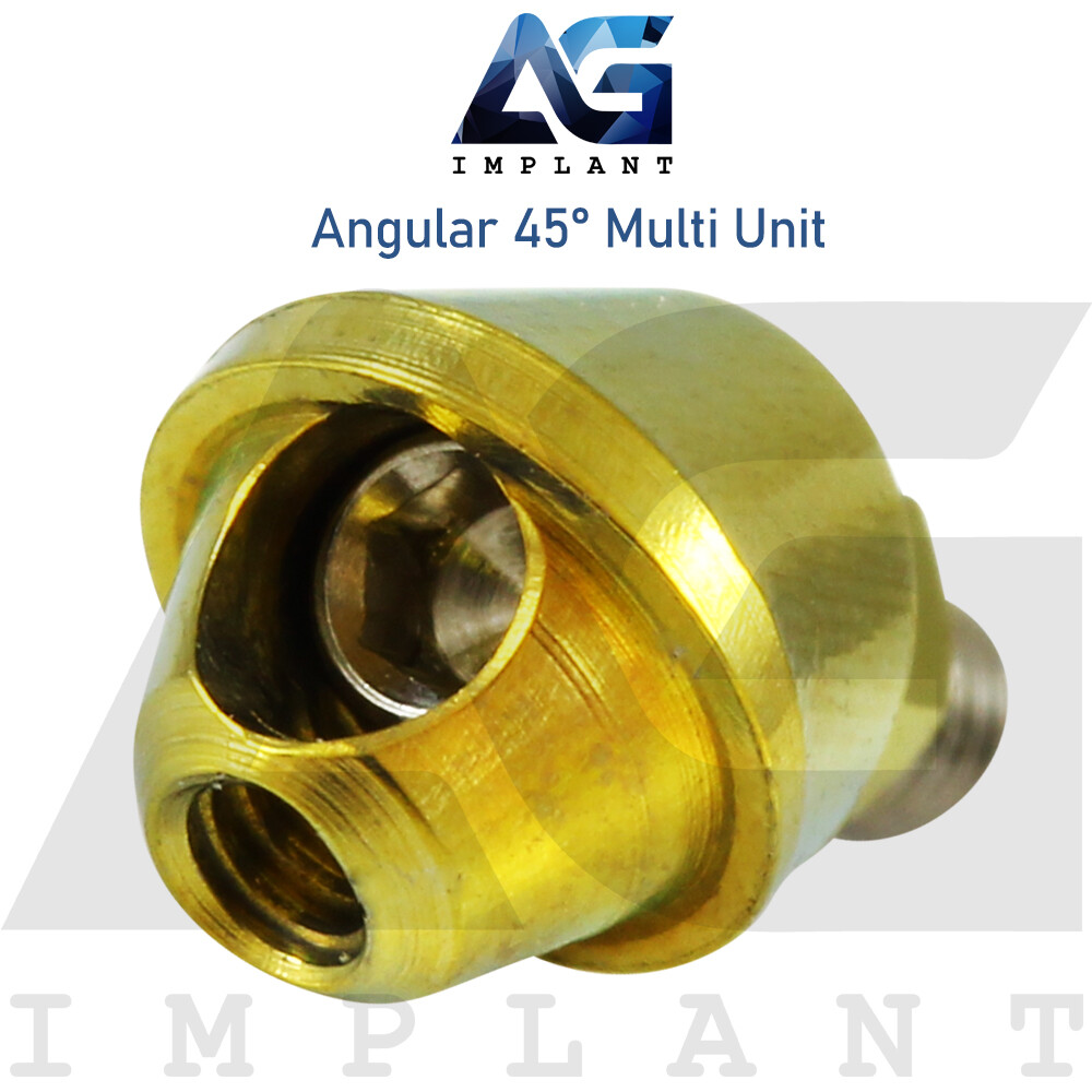 Angular 45° Multi Unit 1.6 Prosthetic Full Kit Internal Hex With Screw