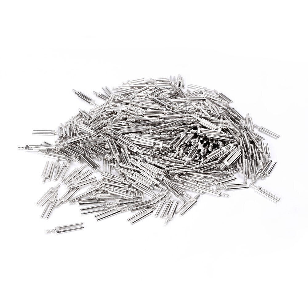 1000 Sets Dental Master Lab Supplies 21mm Plastic Twin Double II Pins Instrument