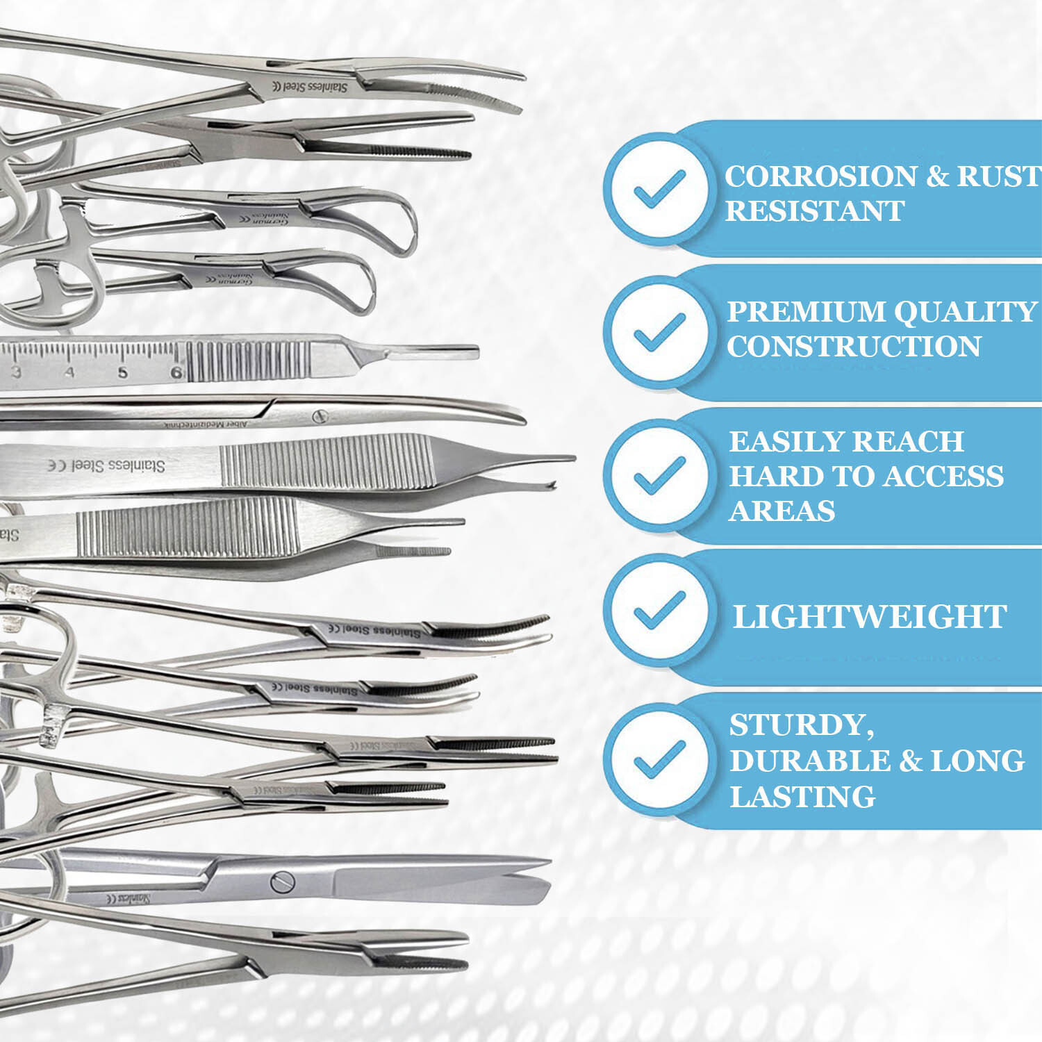 NEW Minor Surgery Suture First Aid Kit, Medical VET Trauma Survival Pack – 44 Pc