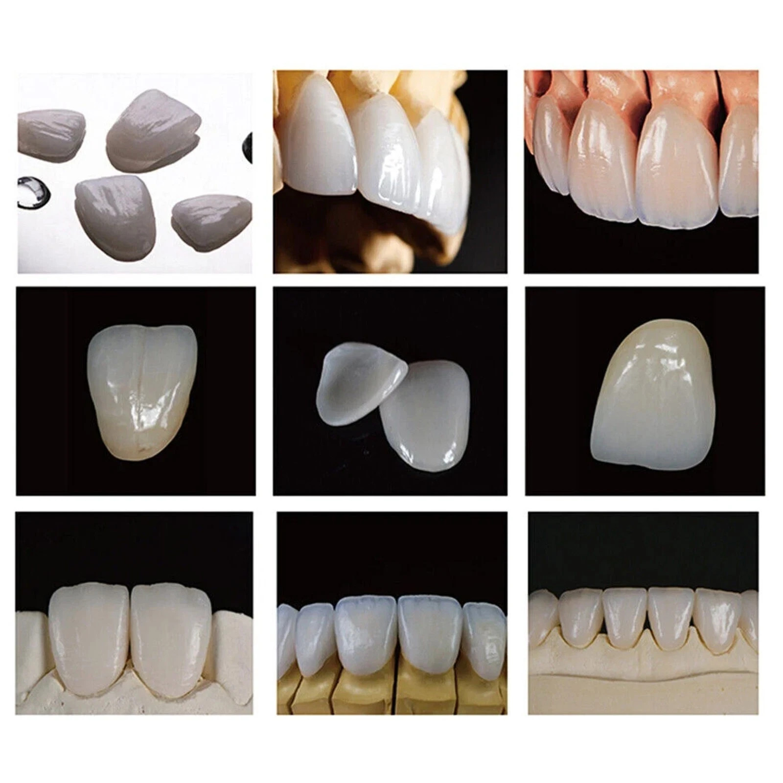 5Pcs/Box Dental C14 Glass Ceramic Lithium Dislicate Blocks Cerec CAD CAM