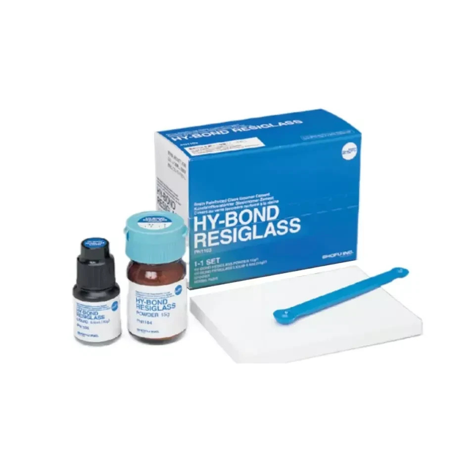 Shofu Hy-Bond Resiglass Resin Modified Glass Ionomer Dental Cement 15gm/8.6ml
