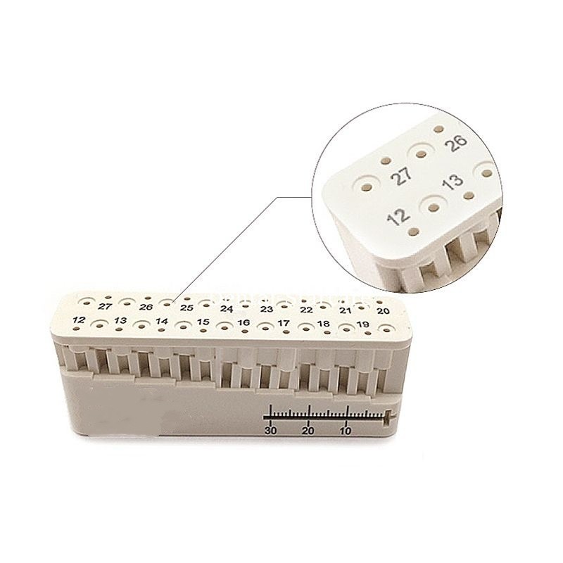 Dental Endo Measuring Block Endodontic File Holder Ruler Autoclavable Tool USA