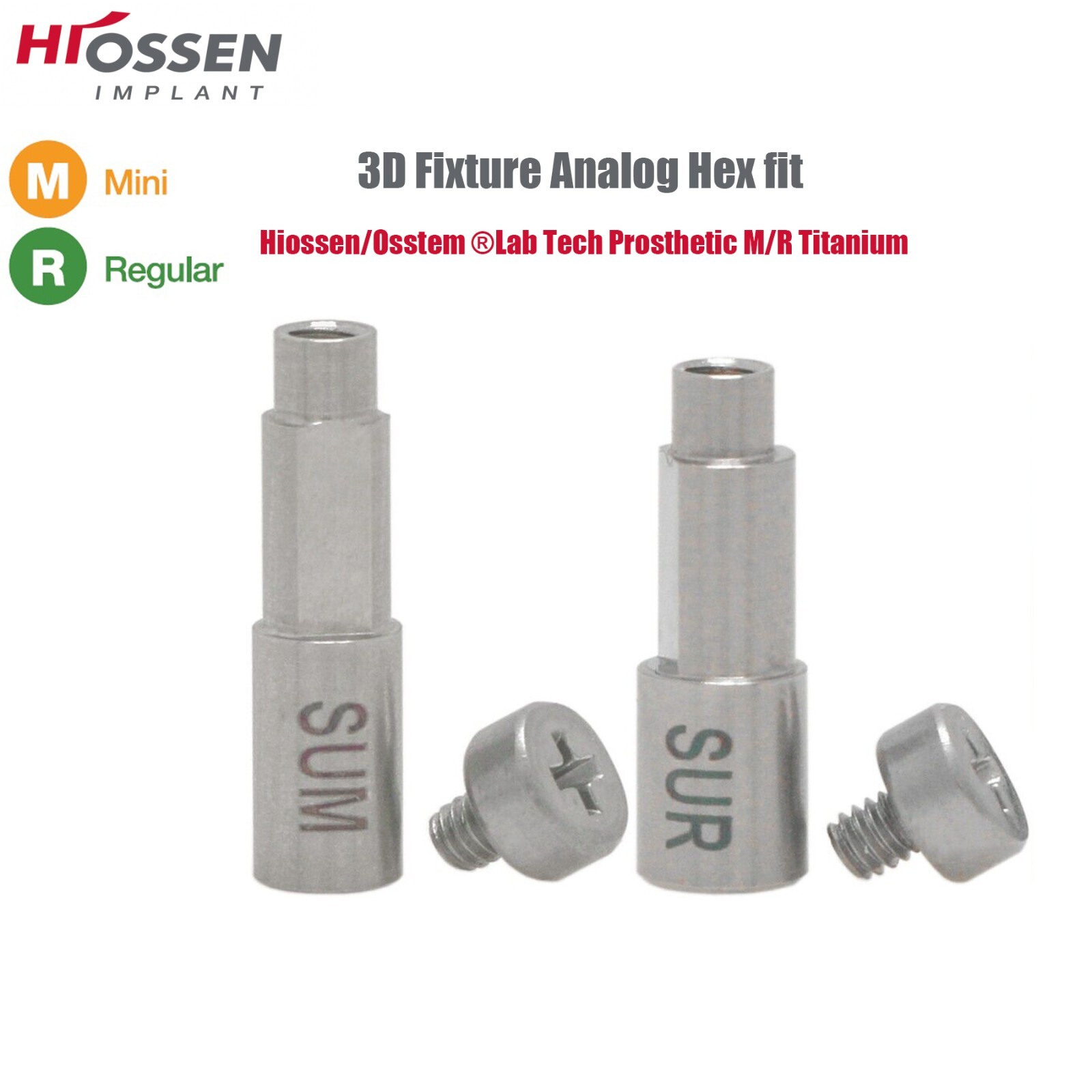 ET Transfer Lab Analog & Osstem Hiossen ET Scan Body for Digital Impressions