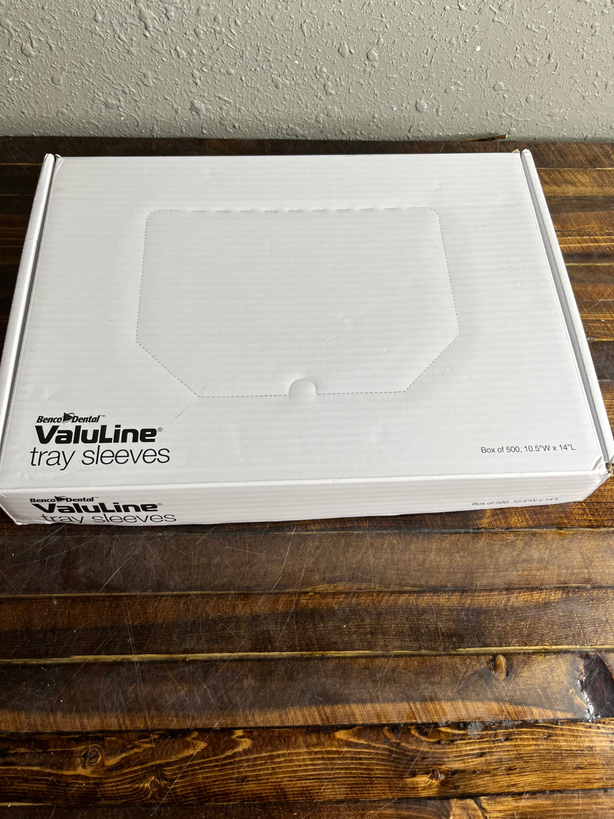 Benco Dental ValuLine Tray Sleeves 10.5″W x 14L” Box of 500