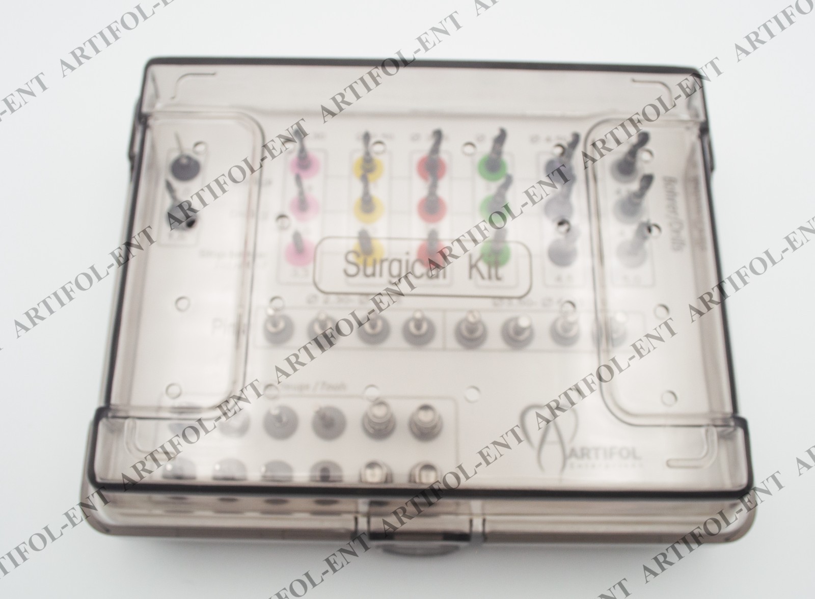 40 Pcs Dental Drills Kit with Stoppers, Guide Pins, Lance Pilot Drills#OS10100