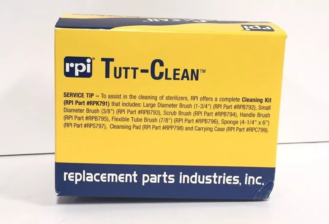 RPI Tutt-Clean All Sterilizers Autoclave Disinfectant / Cleaner 10/pk